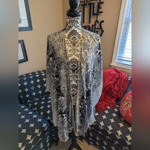 Soft Surroundings cotton kimono